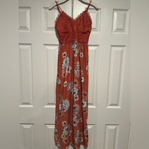 Floral Lace Boho Dress